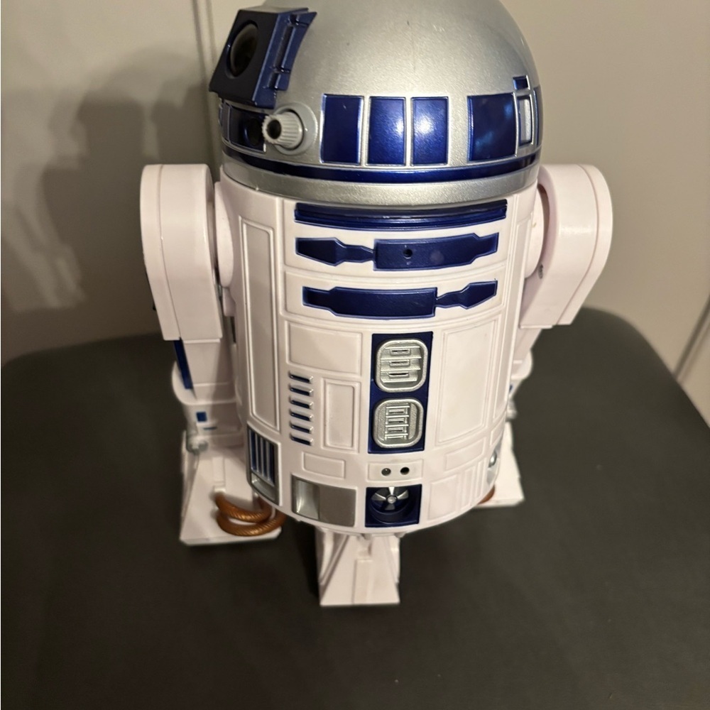 Star Wars Force Awakens R2-D2 Interactive Robotic Droid.  No Remote